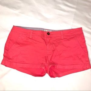 Low Rise Jean Shorts
